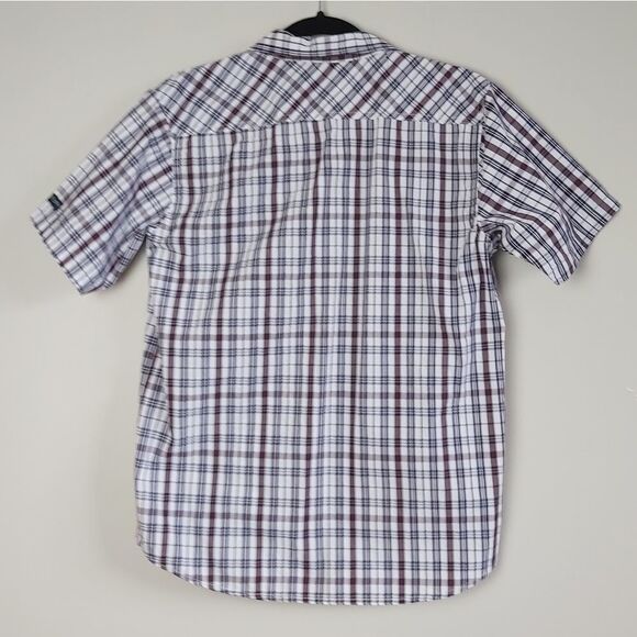 Nwot polo boys plaid button down top 14/16 - Picture 3 of 8